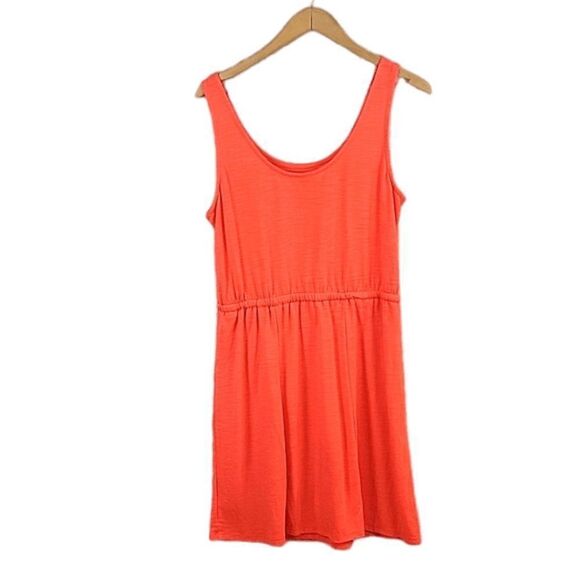 A NEW DAY WOMEN'S SLEEVELESS TIE WAIST KNIT TANK DRESS- SIZE MEDIUM - Picture 4 of 8